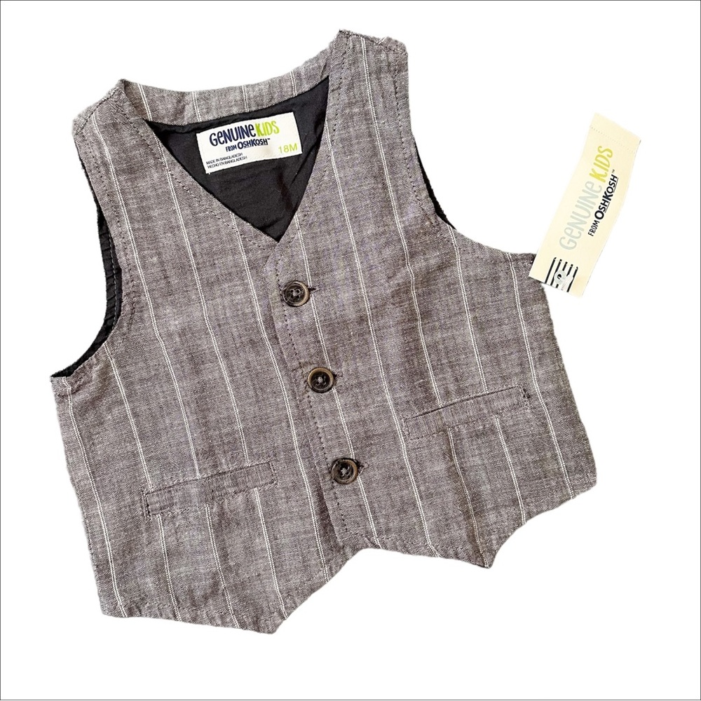 Genuine Kids Grey Vest